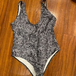 Snake Pattern One Piece